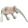 SKG H7 Ultra – Graue Massageköpfe, Kombi-Massage, Kompressionsmassage, Knetmassage, Vibrationsmassage, Nacken, Schultern, Grau, Kunststoff, Tasten, Batterie