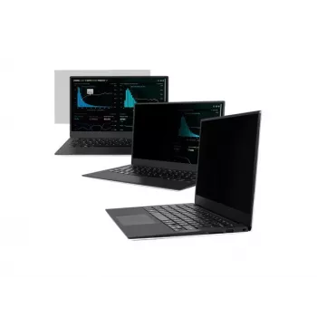 Rahmenloser Blickschutzfilter NATEC Owl 15,6 Zoll (344,7×194 mm) für 16:9 LCD-Laptops, touchscreen-kompatibel
