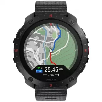 Polar Grit X2 Pro 3,53 cm (1.39 inch) AMOLED Digital 454 x 454 Pixel Touchscreen Schwarz GPS (900110283)