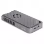 SSD-Gehäuse DELOCK 42025 für 1 x M.2 (PCIe, USB4 Gen4, USB-C) Grau, Aluminium