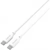 4smarts USB-C / USB-C Silikonkabel High Flex 60W 1,5m Weiß
