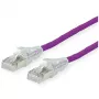 Datwyler - Patchkabel - RJ-45 (M) auf RJ-45 (M) - 7,5 m - SFTP, PiMF - CAT 6 - halogenfrei, Litze - Violett (21.05.0576)