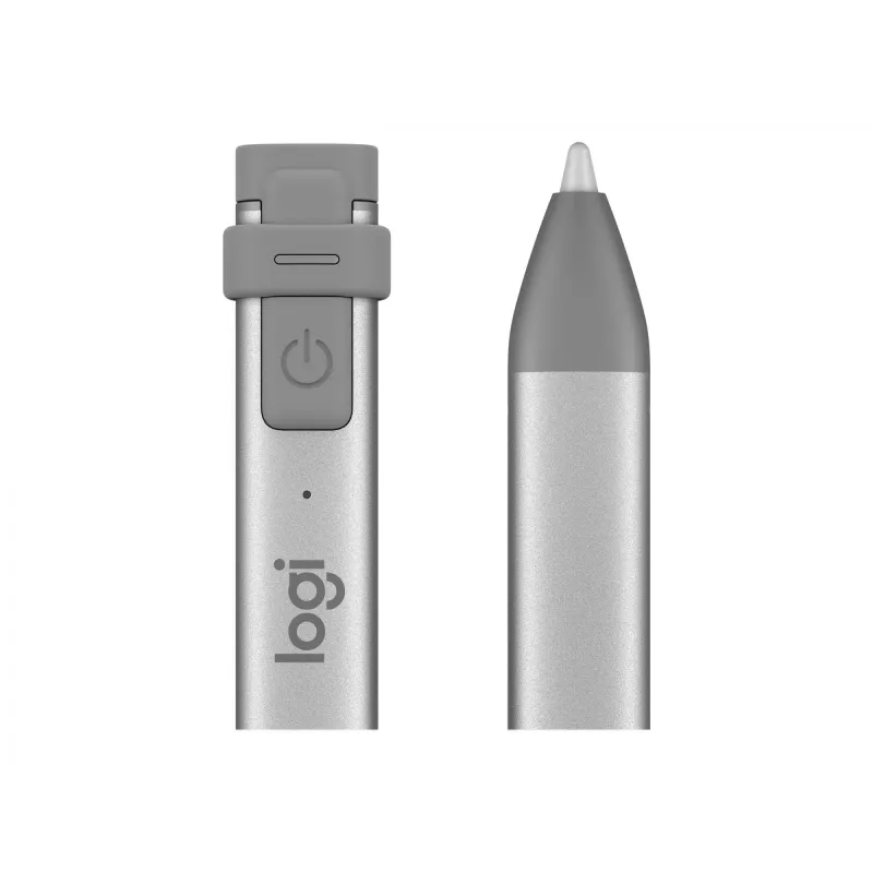 Logitech Crayon - Digitaler Stift für Apple iPad - Lightning - Grau
