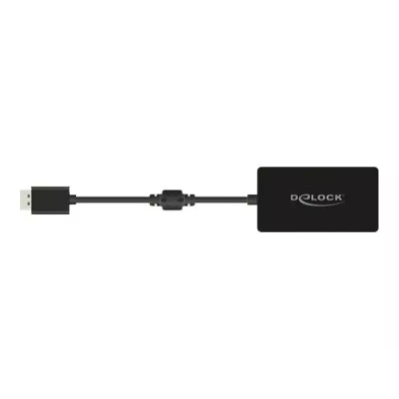 DeLOCK 0.16m DisplayPort/VGA+HDMI+DVI VGA (D-Sub)+ HDMI + DVI Schwarz