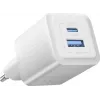 Vention 30W - Ladegerät mit GaN-Technologie, 1x USB-A, 1x USB-C (weiß)