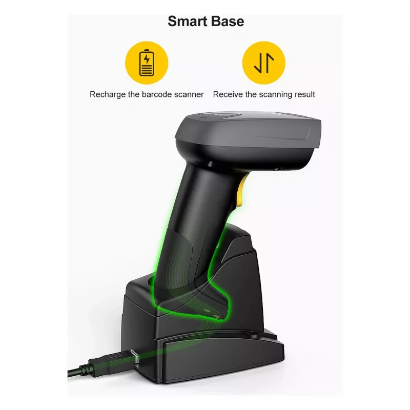 Inateck Barcodescanner 52 schwarz [BCST-52_black]