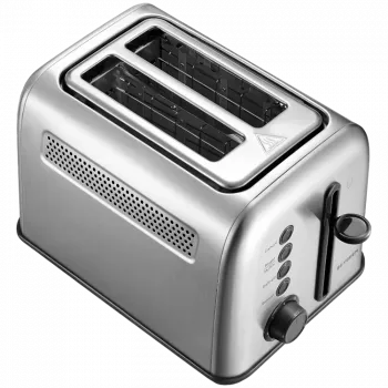 BUYDEEM 2-Scheiben-Toaster, Modell DT620E, Farbe Edelstahl, EU