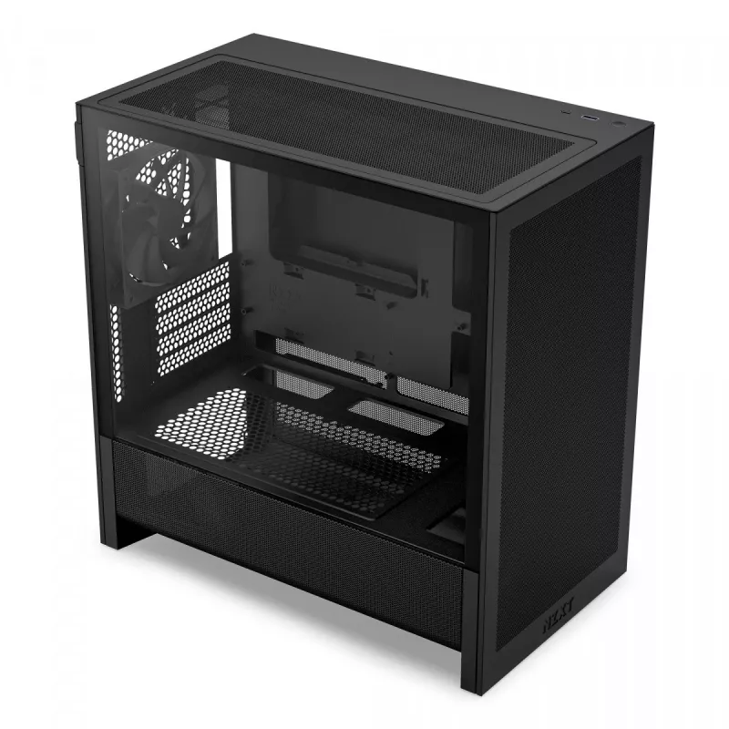 NZXT H3 Flow Micro ATX Airflow Gehäuse - Schwarz