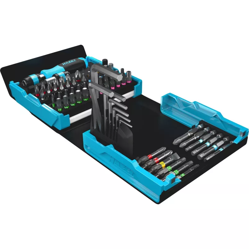 Bit-Satz Hazet 2200SC-1, 1/4 Zoll Antrieb, 10-teilig