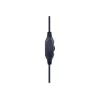 Kabelgebundenes Gaming-Headset GEMBIRD GHS-05-B, ohrumschließend, 20–20000 Hz, 2 m Kabel, 250 g, schwarz/blau