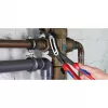KNIPEX 88 02 300 – Kombizange mit Rillengelenk – 7 cm – 6 cm – Stahl – Kunststoff – Blau/Rot