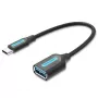 Vention USB 3.1 (Gen 1) C-Stecker auf A-Buchse OTG-Kabel 0,15 m Schwarz PVC-Typ