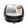 Tefal SW342D38 3-in-1 Sandwichmaker, Schwarz/Edelstahl