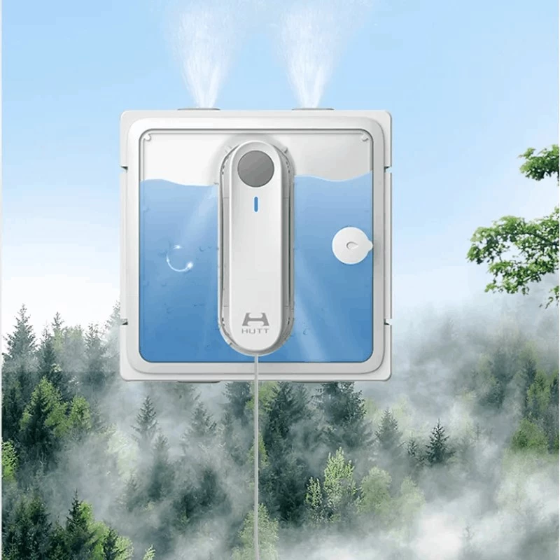 HUTT | Fensterreinigungsroboter | W9 | kabelgebunden | 3800 Pa | Weiß