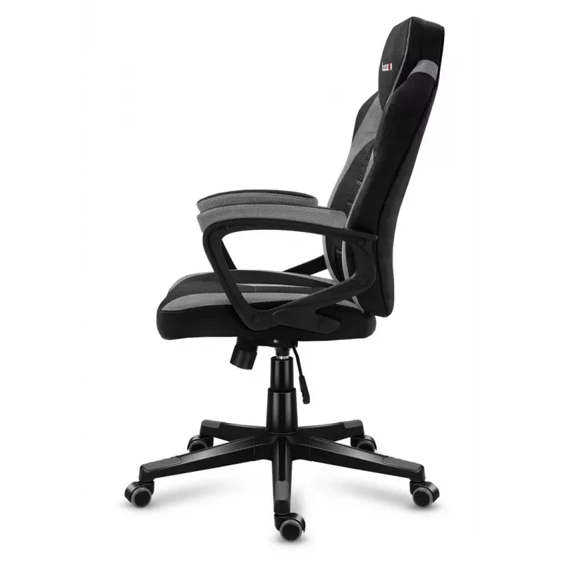 Huzaro FORCE 2.5 Grau MESH Gaming-Stuhl, Netzsitz, Schwarz, Grau