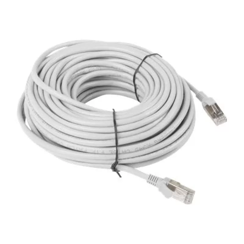LANBERG Netzwerkkabel Cat5e U/UTP RJ-45 auf RJ-45 20 m Grau, 26 AWG, CCA-Leiter