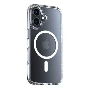 Klare Hülle Torras DIAMOND-MAG SERIES für iPhone 16 MagSafe kompatibel, transparente Schutzhülle