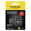Speicherkarte Intenso 64 GB MicroSDXC UHS-I Class 10 3433490