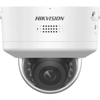 Dome-IP-Überwachungskamera Hikvision DS-2CD2787G2H-LIPTRZS2U/SL — 8MP 3840×2160, motorisiertes 2,8–12 mm Objektiv, Innen-/Außenbereich, Decken-/Wandmontage, weiß