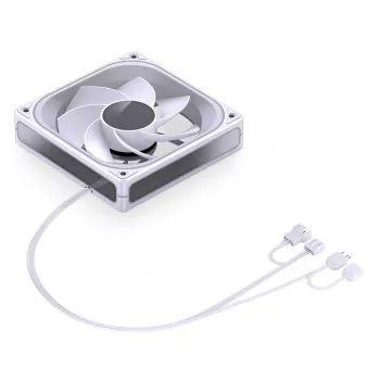 Kühlungslüfter Jonsbo ZA-120 Reverse Blade PWM ARGB 120mm Weiß