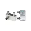axing TZU 21-65 - Kabel-Splitter/Verbinder - 5 - 1006 MHz - Silber - Metall - Stecker/Buchse - A
