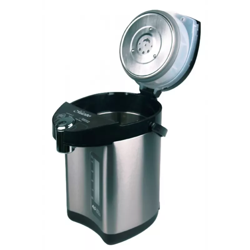 Feel-Maestro MR-081 Thermopott 3,8 l Silber, Schwarz