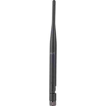 DeLOCK WLAN-Antenne - Antenne - 5 dBi (für 2,5 GHz), 5 dBi (für 5,825 GHz) - Rundstrahlantenne - Schwarz (88393)