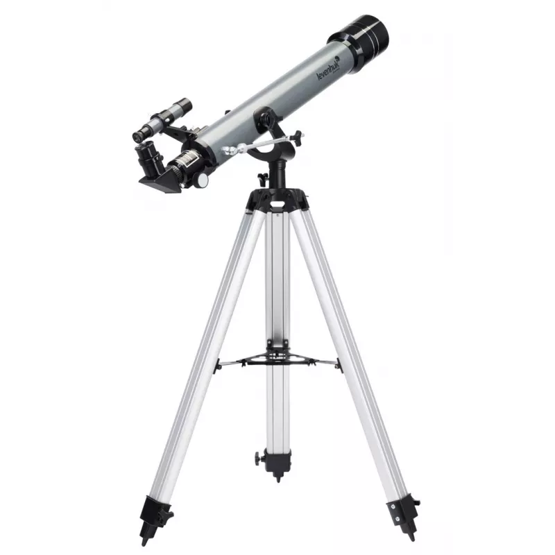 Levenhuk Blitz 70 Base Refraktor 140x Grau