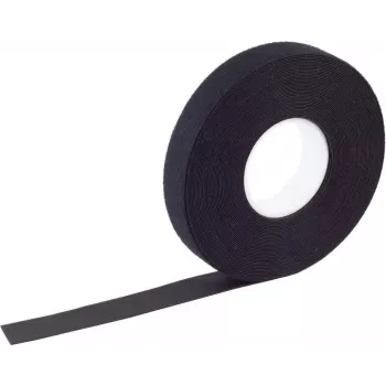 S/CONN maximum connectivity PRO Klettband, 16mm, schwarz, 10m (18-10050)