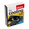 Kühlventilator Akasa AK-6015MS 60×60×15 mm, 12V DC, schwarz
