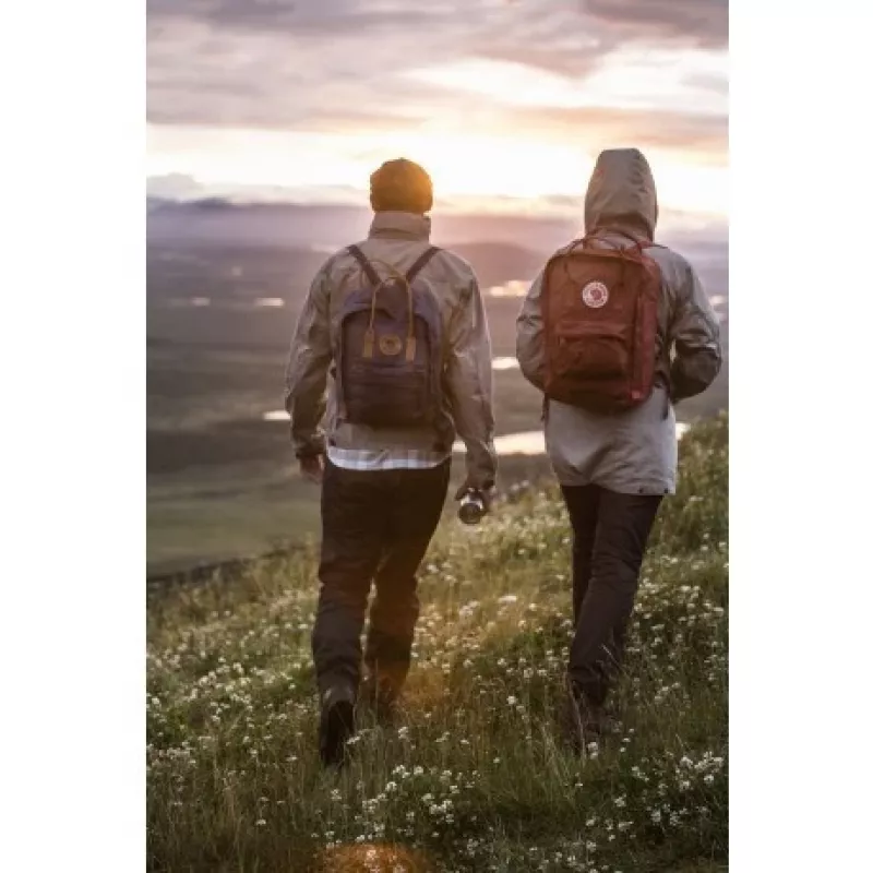 Fjällräven Kånken Rucksack Graphit Vinylon Reißverschluss