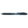 Pentel Energel X - Einziehbarer Gelstift - Schwarz - Schwarz - Durchscheinend - Kunststoff - Gummi - Gummi - Beidhändig