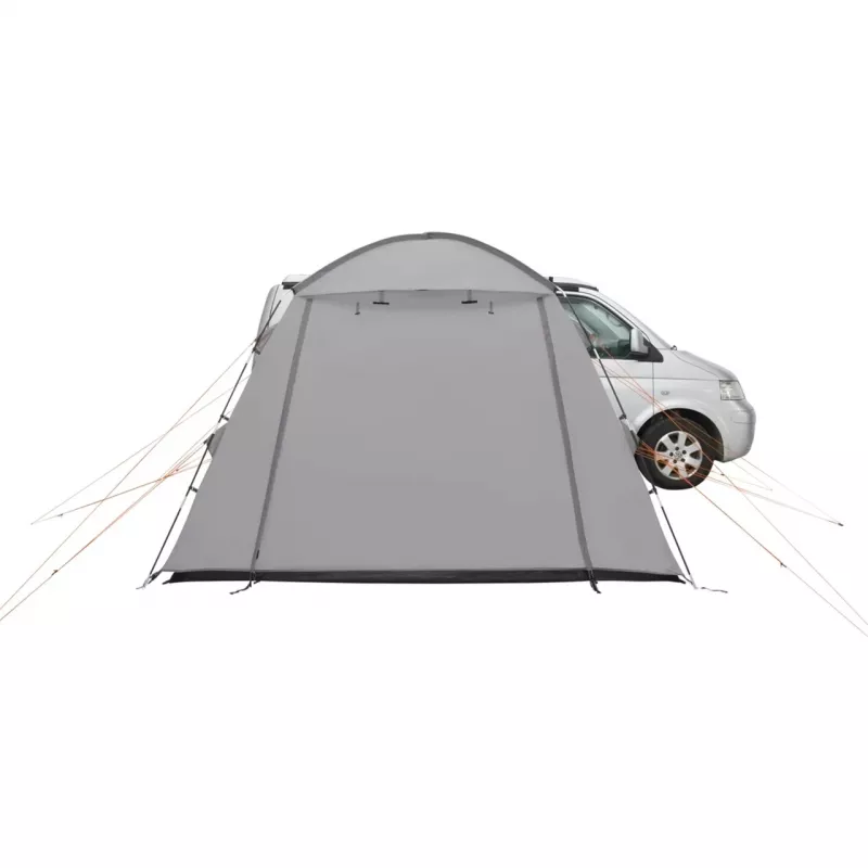 Seitenmarkise easy camp 120504 — abnehmbarer Polyester-Boden, Fiberglasstangen, Höhe 2050 mm, Gewicht 7,6 kg