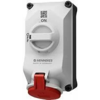 MENNEKES 5603506G Wandsteckdose DUO 32A5P6h 400V IP44 (5603506G)