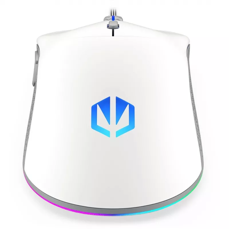 ENDORFY GEM Plus Onyx Weiß Maus Gaming Rechtshänder USB Typ-C Optisch 19000 DPI