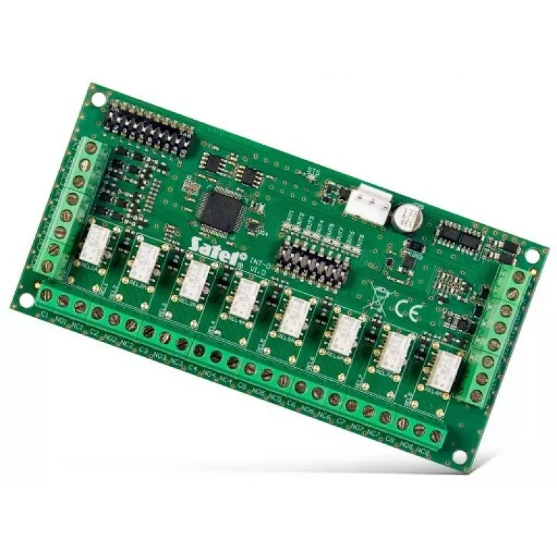 Sicherheitsalarm-Zubehör SATEL INT-O, für INTEGRA/VERSA/PERFECTA, 12 V, 160 mA, 140×68 mm