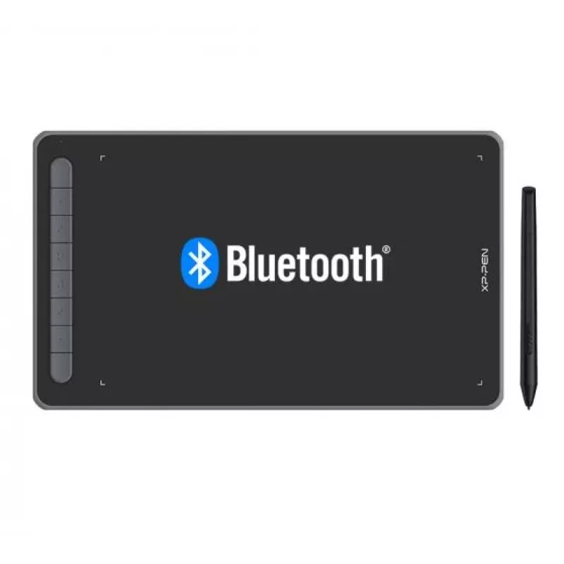 Zeichentablett XP-Pen Deco LW mit 254 x 152,4 mm aktiver Fläche, 5080 lpi Auflösung, kabelgebunden & kabellos, integrierte Batterie