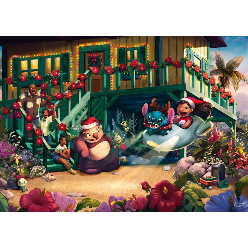 Puzzle Schmidt Spiele 58049 — 1000 Teile, Lilo & Stitch Cartoons