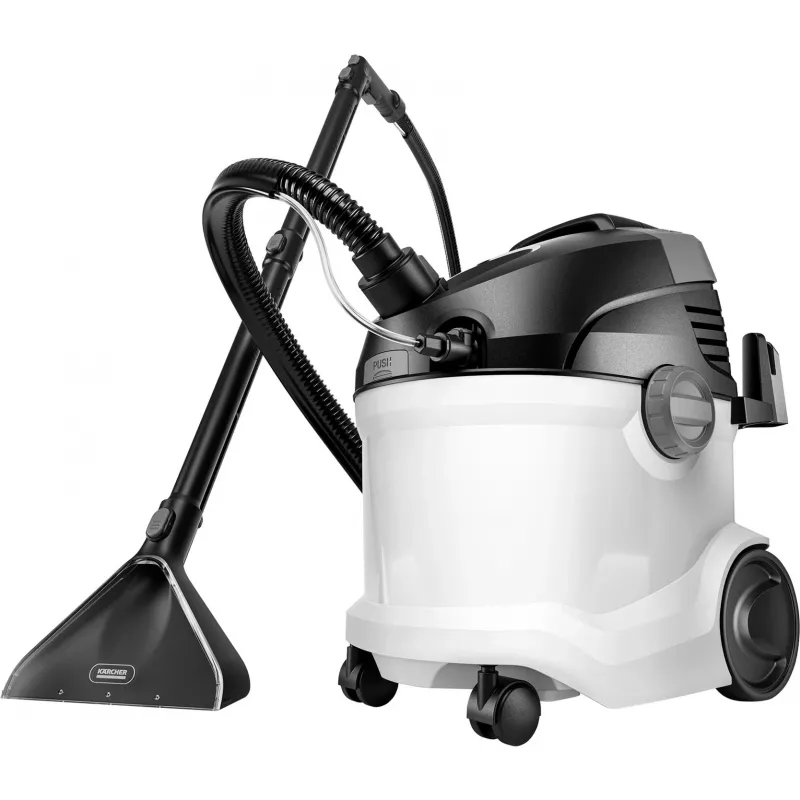 Bodenstaubsauger Kärcher SE 5 — Trocken & Nass, 1000 W Turbine, 4 L Schmutzwasser/4 L Frischwassertanks, 6 m Kabel
