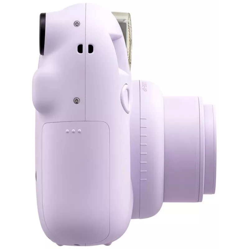 Sofortbildkamera Fujifilm Instax Mini 12 Lila — Bild 86×54 mm, Film 62×46 mm, 60 mm Brennweite