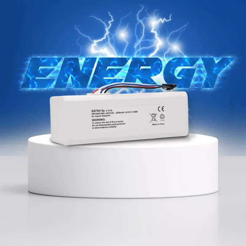 Akku für Xiaomi Roboter 1C P1904-4S1P-MM, 3200mAh, 47,36Wh, STYTJ01ZHM Mijia 1C P1904-4S1P-MM (Dreame MC1808)