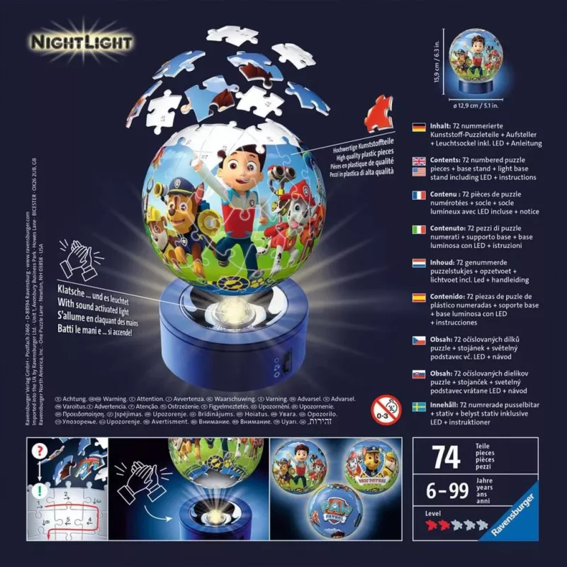 Ravensburger Puzzle Ball Nachtlicht P