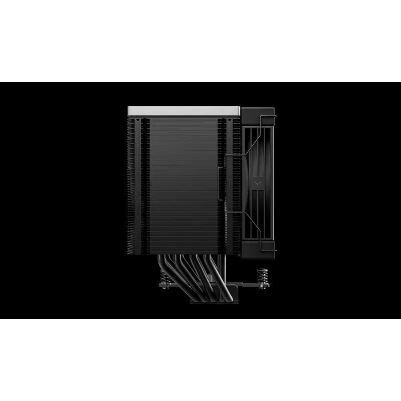 Luftkühler DeepCool AK500 G2 Digital NYX, 120-mm-Lüfter, max. Luftdruck 3,33 mmH2O, 117×129×159 mm, schwarz