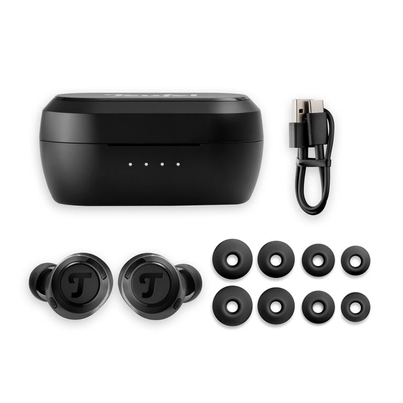 Teufel REAL Blau TWS 3 Headset Kabellos In-Ear Anrufe/Musik Bluetooth Schwarz