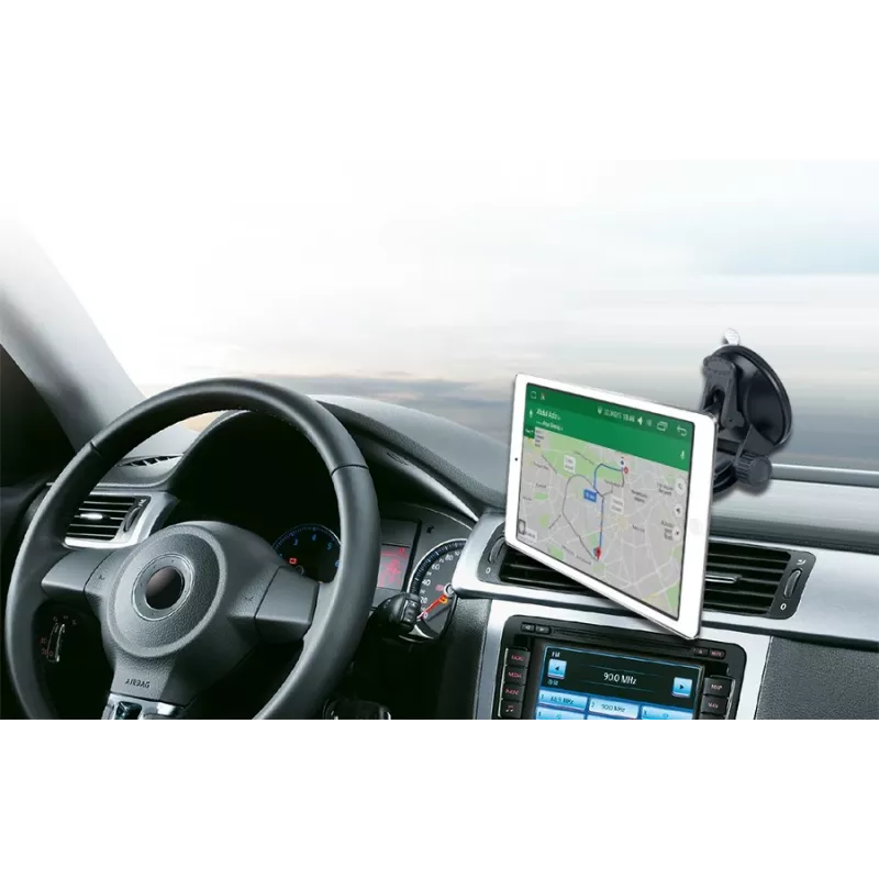 Tablet-Magnethalterung fürs Auto MACLEAN MC-822 — verstellbarer Blickwinkel, kompatibel mit Tablets
