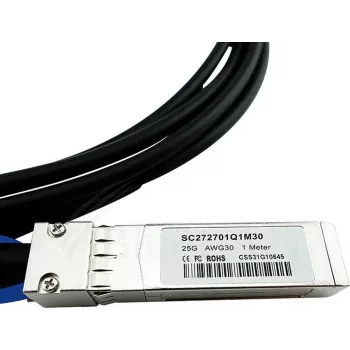 Direct Attach Kabel CBO SFP28-DAC-5M-LS-BL 5 m Male-to-Male 25 Gbit/s SFP28