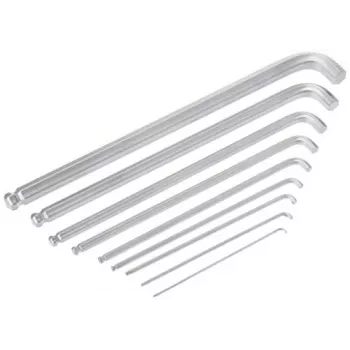 Wera 950/9 Hex-Plus 4 Winkelschlüsselsatz, metrisch, verchromt