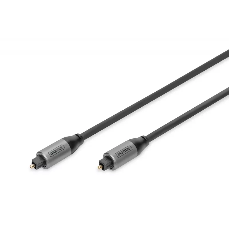 Digitus Toslink-Verbindungskabel 3 m Stecker auf Stecker vergoldet