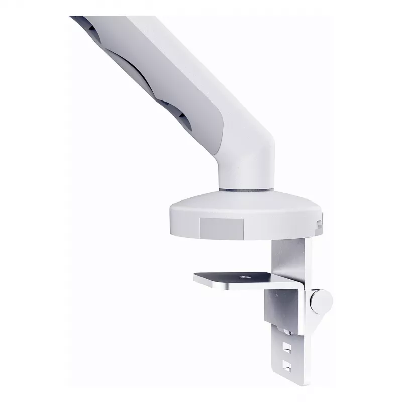 Monitorhalterung DIGITUS Single Design für Bildschirme bis 35 Zoll, Klemme, 10 kg, VESA 75x75–100x100, neigbar -45–90°