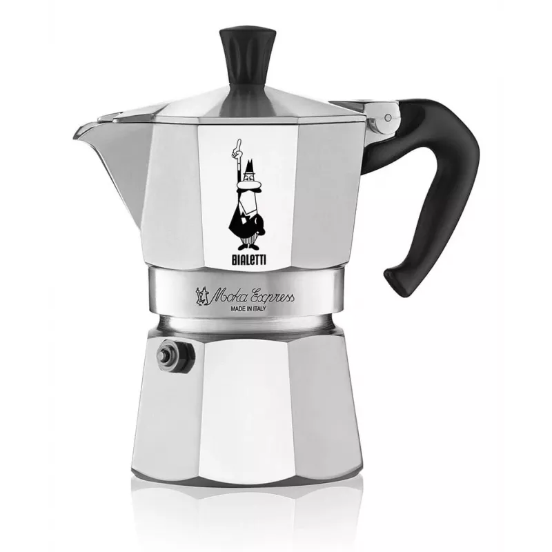 Bialetti Moka Express Moka-Kanne 0,23 L Aluminium